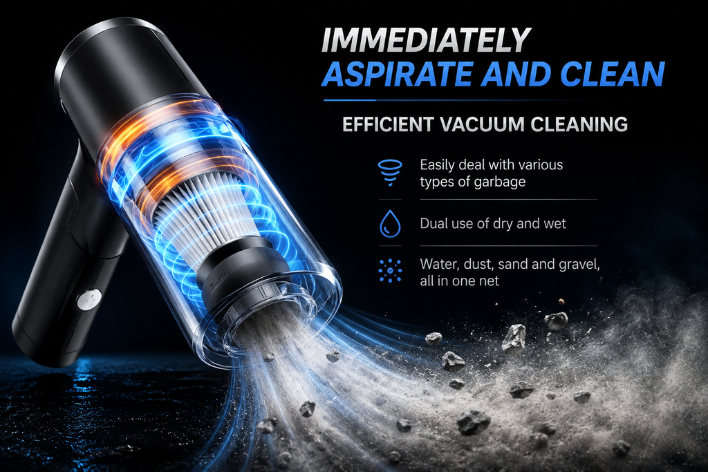 Wireless Vacuum Cleaner – Car & Home