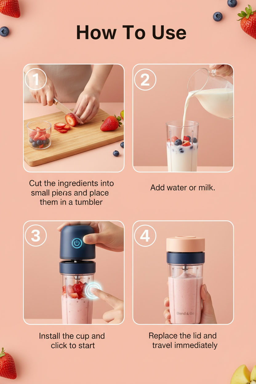 🥤JuiceIt™ Portable Blender